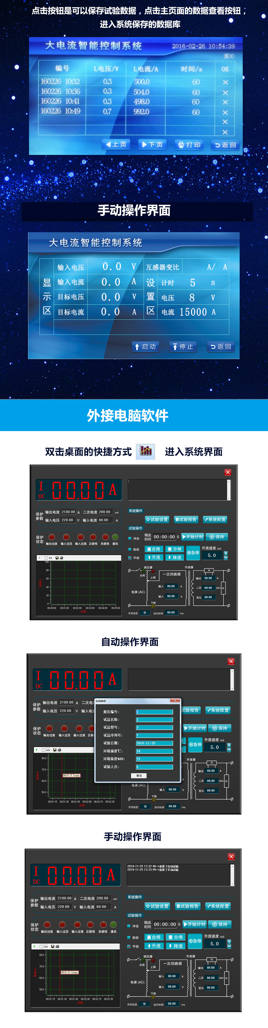 全自動直流大電流發(fā)生器